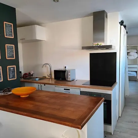 Appartement Joli T2 Climatise Avec Exterieur A 10 Min Des Plages Saint-Laurent-de-la-Salanque