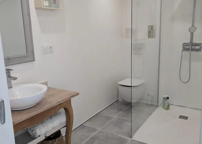 Apartman Joli T2 Climatise Avec Exterieur A 10 Min Des Plages Saint-Laurent-de-la-Salanque