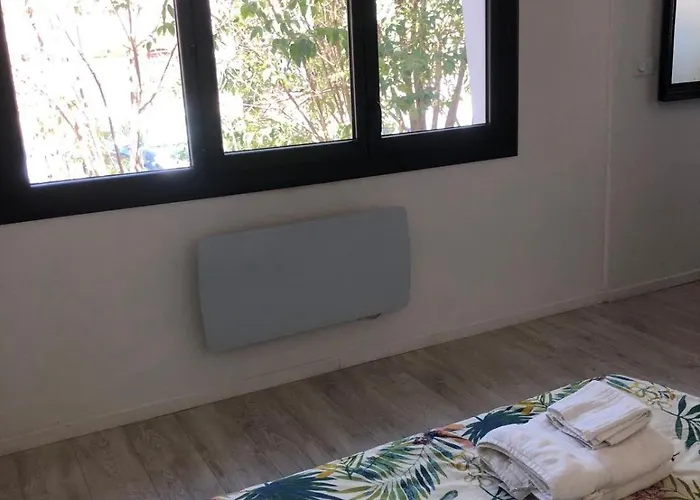 Apartman Joli T2 Climatise Avec Exterieur A 10 Min Des Plages Saint-Laurent-de-la-Salanque